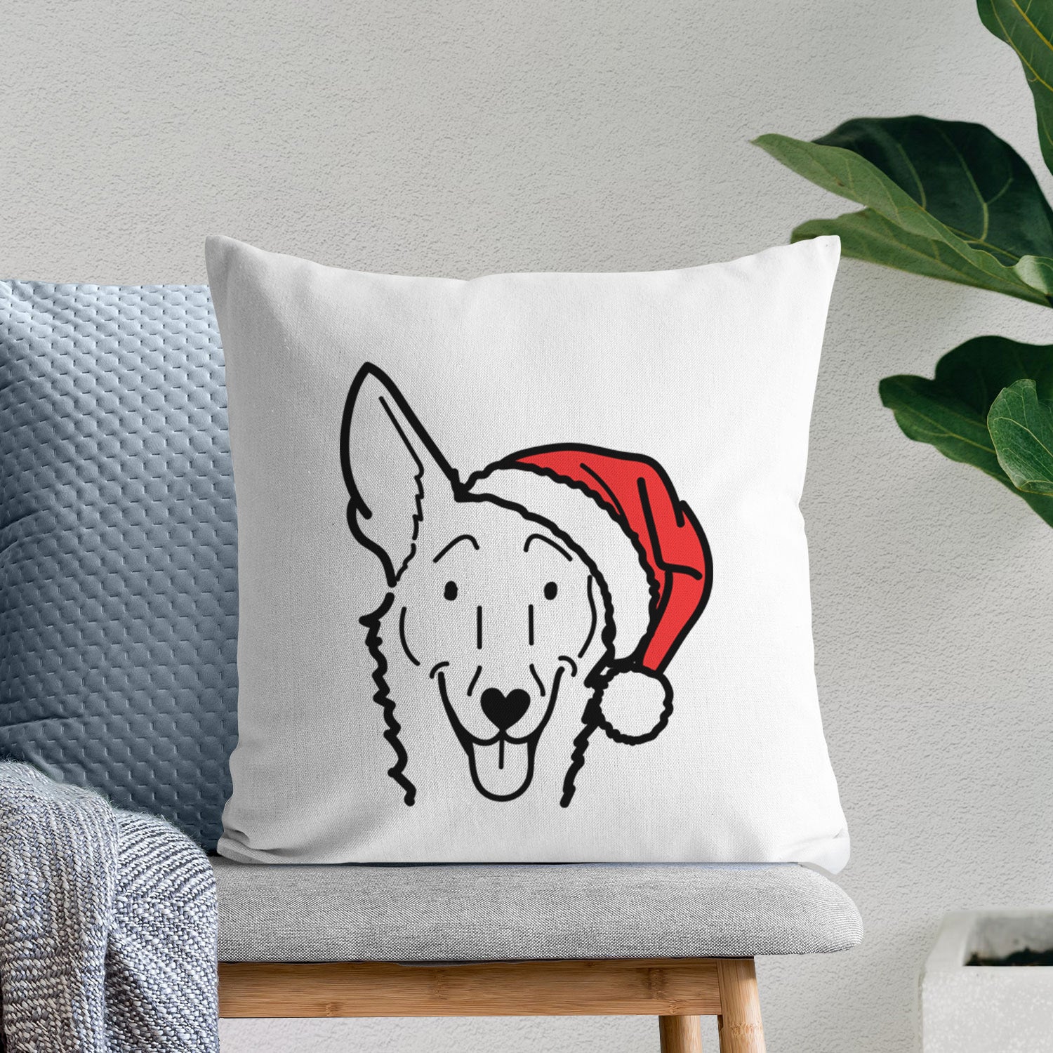 Love Always Carolina Dog - Mochi -  Throw Pillow Cover