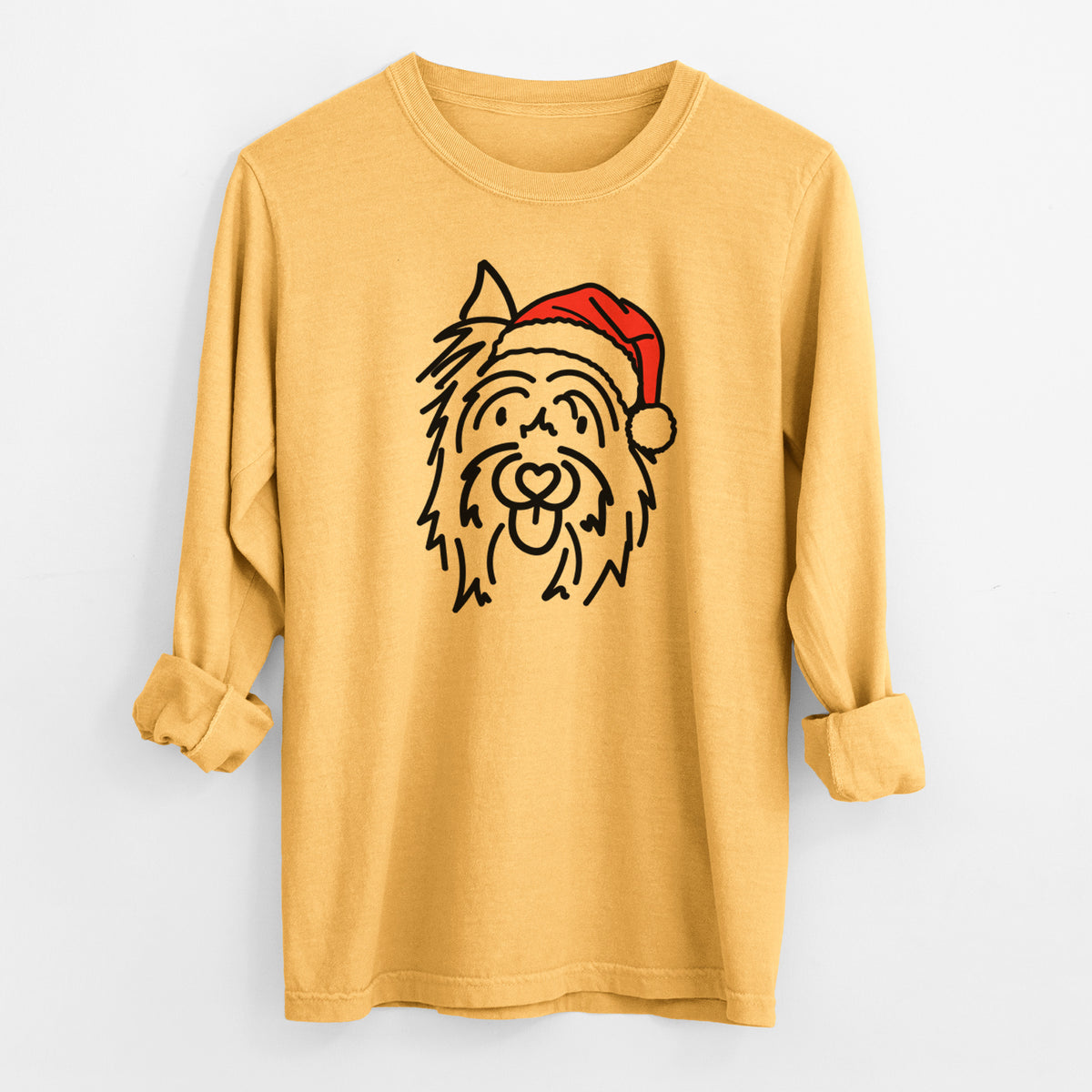 Jolly Silky Terrier - Monty - Heavyweight 100% Cotton Long Sleeve
