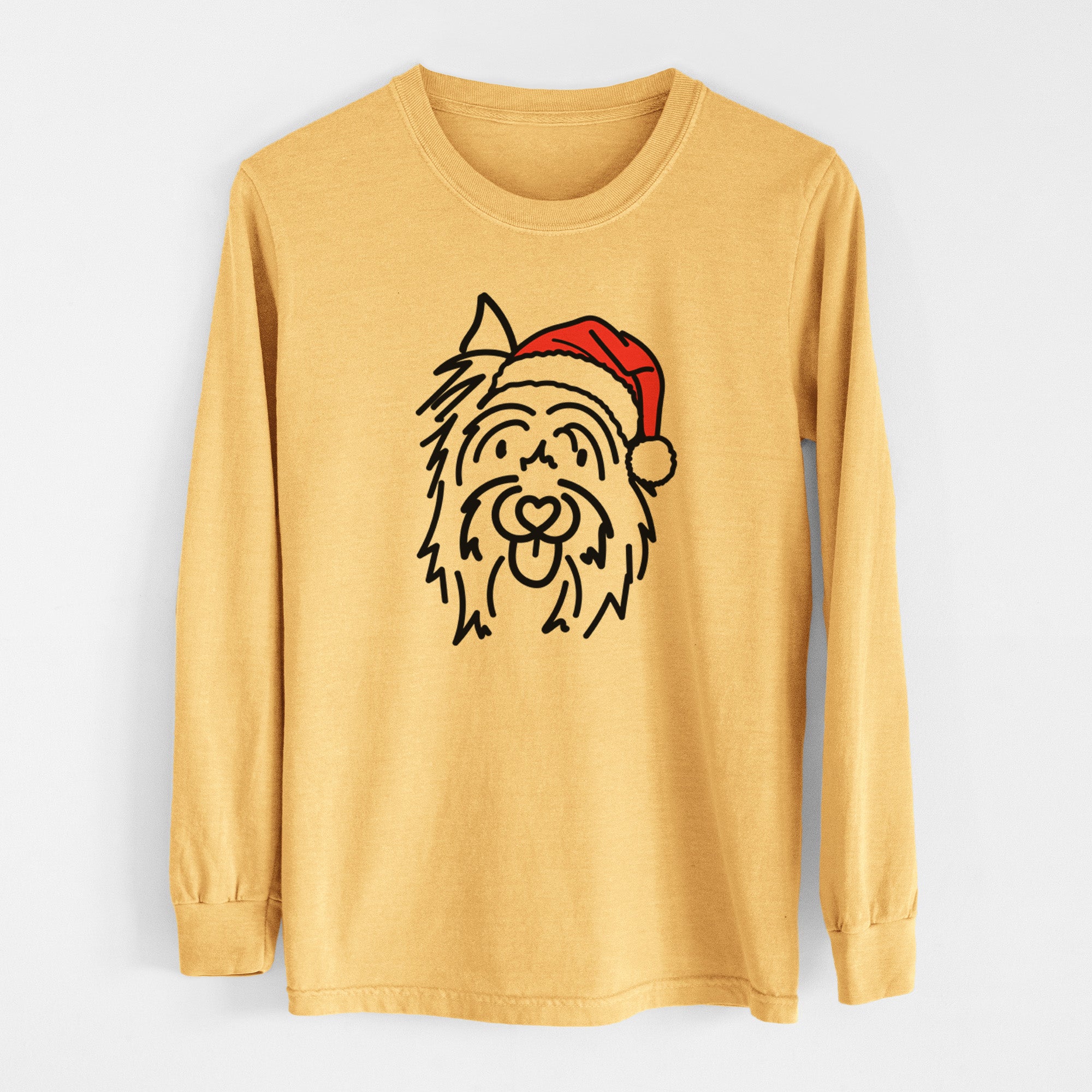 Jolly Silky Terrier - Monty - Heavyweight 100% Cotton Long Sleeve