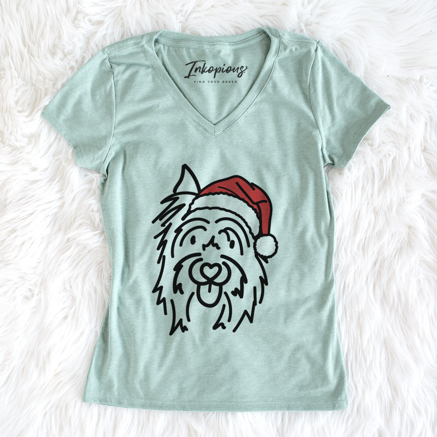 Jolly Silky Terrier - Monty - Women's Perfect V-neck Shirt