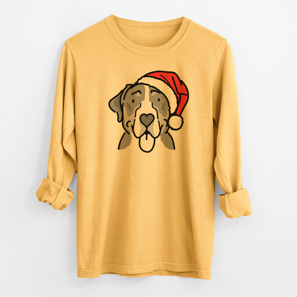 Jolly Greater Swiss Mountain Dog - Moose - Heavyweight 100% Cotton Long Sleeve
