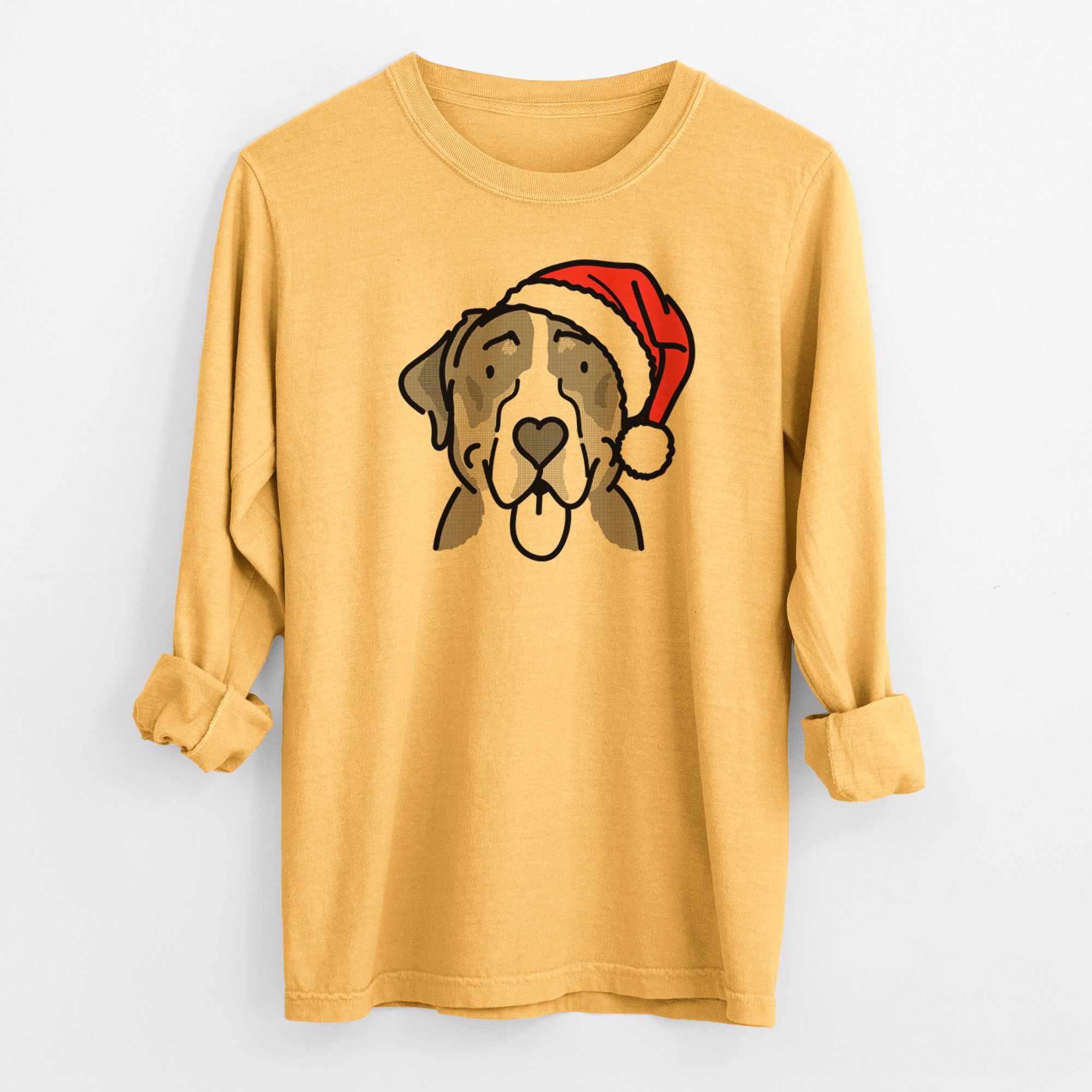 Jolly Greater Swiss Mountain Dog - Moose - Heavyweight 100% Cotton Long Sleeve