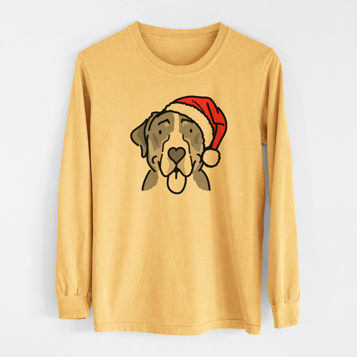 Jolly Greater Swiss Mountain Dog - Moose - Heavyweight 100% Cotton Long Sleeve