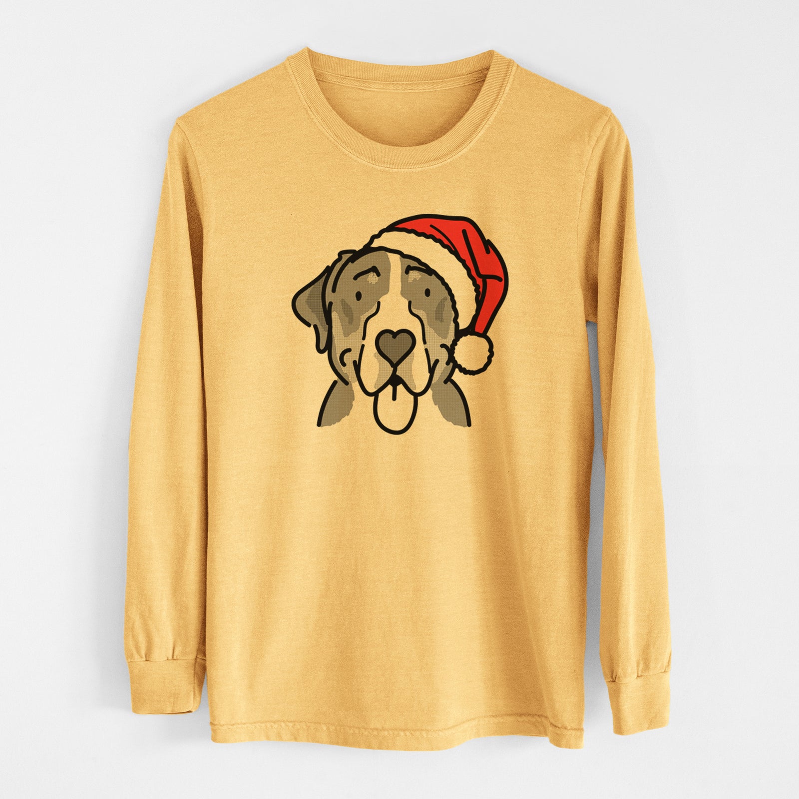 Jolly Greater Swiss Mountain Dog - Moose - Heavyweight 100% Cotton Long Sleeve