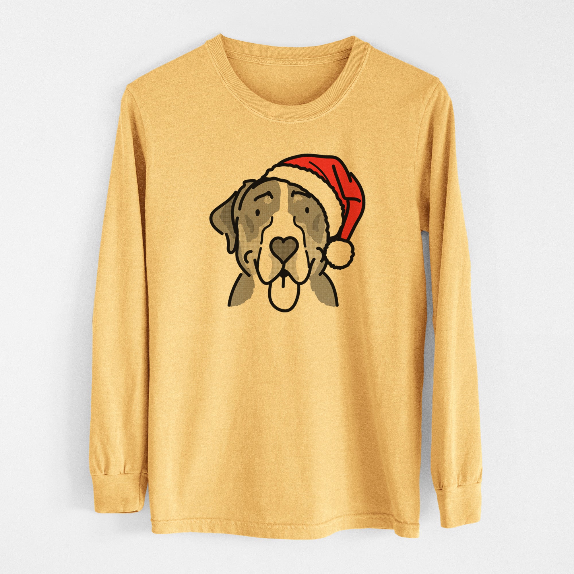 Jolly Greater Swiss Mountain Dog - Moose - Heavyweight 100% Cotton Long Sleeve
