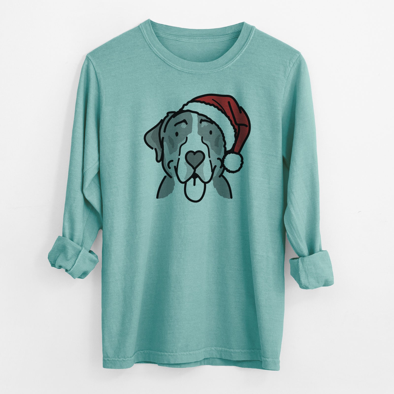 Jolly Greater Swiss Mountain Dog - Moose - Heavyweight 100% Cotton Long Sleeve