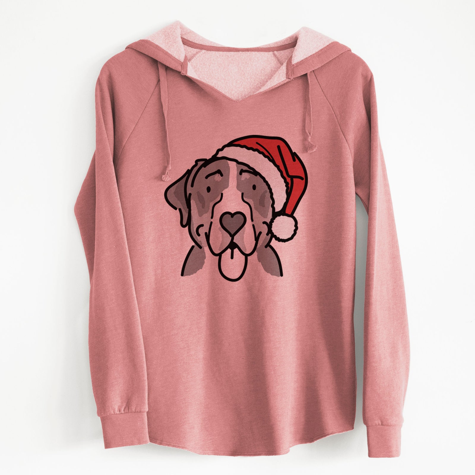 Jolly Greater Swiss Mountain Dog - Moose - Cali Wave Hooded Sweatshirt