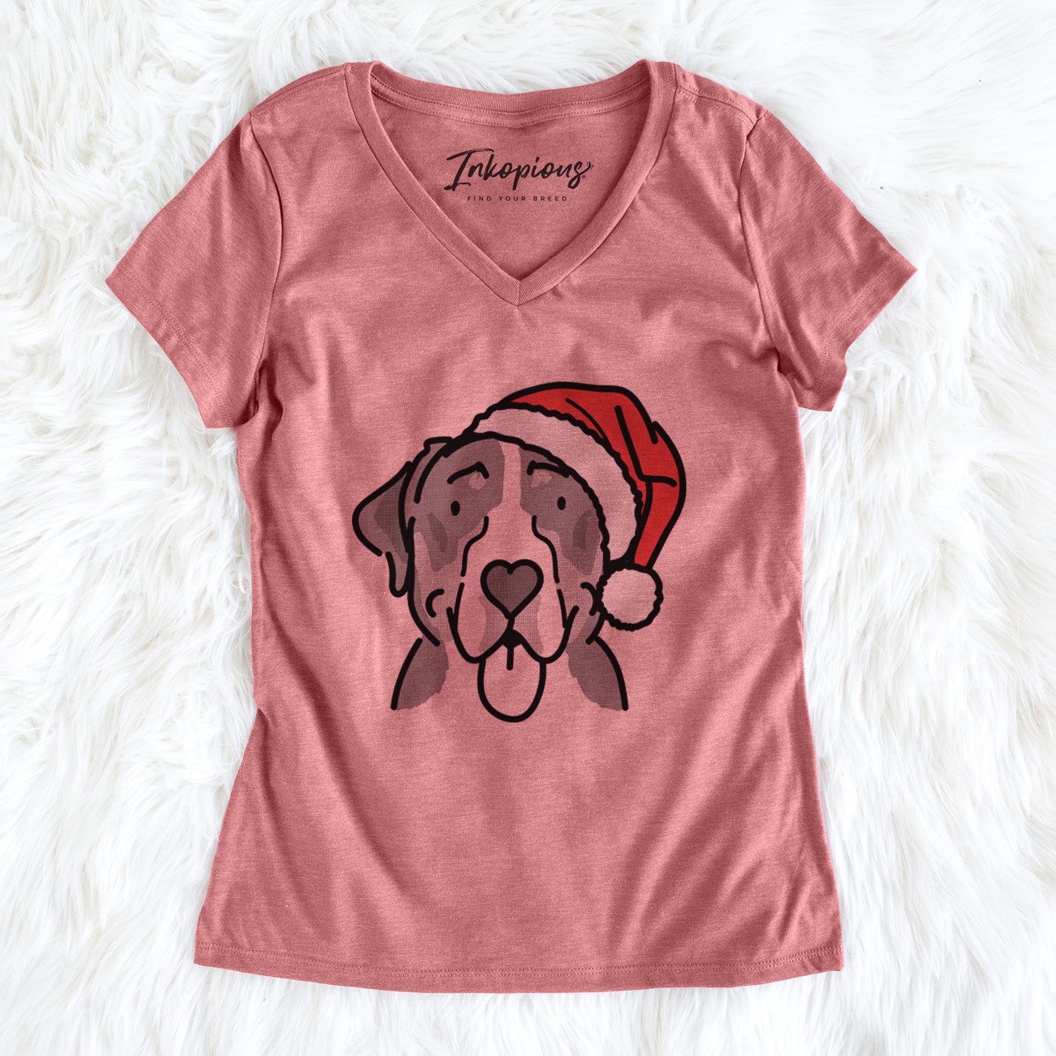 Jolly Greater Swiss Mountain Dog - Moose - Women's Perfect V-neck Shirt