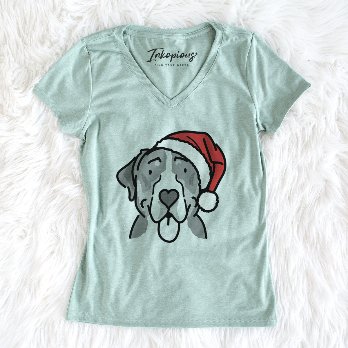 Jolly Greater Swiss Mountain Dog - Moose - Women&#39;s Perfect V-neck Shirt