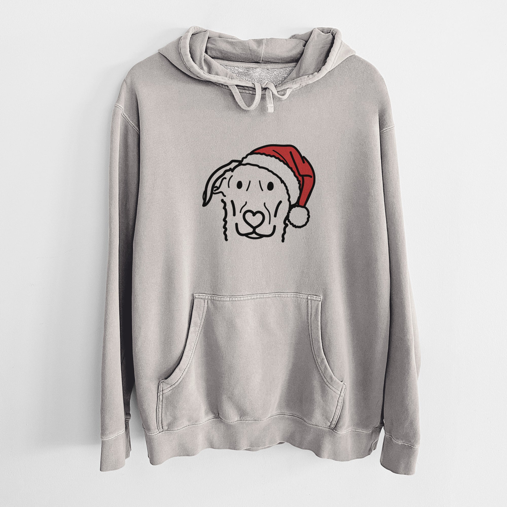 Jolly German Shepherd Mix - Morrison - Unisex Pigment Dyed Hoodie