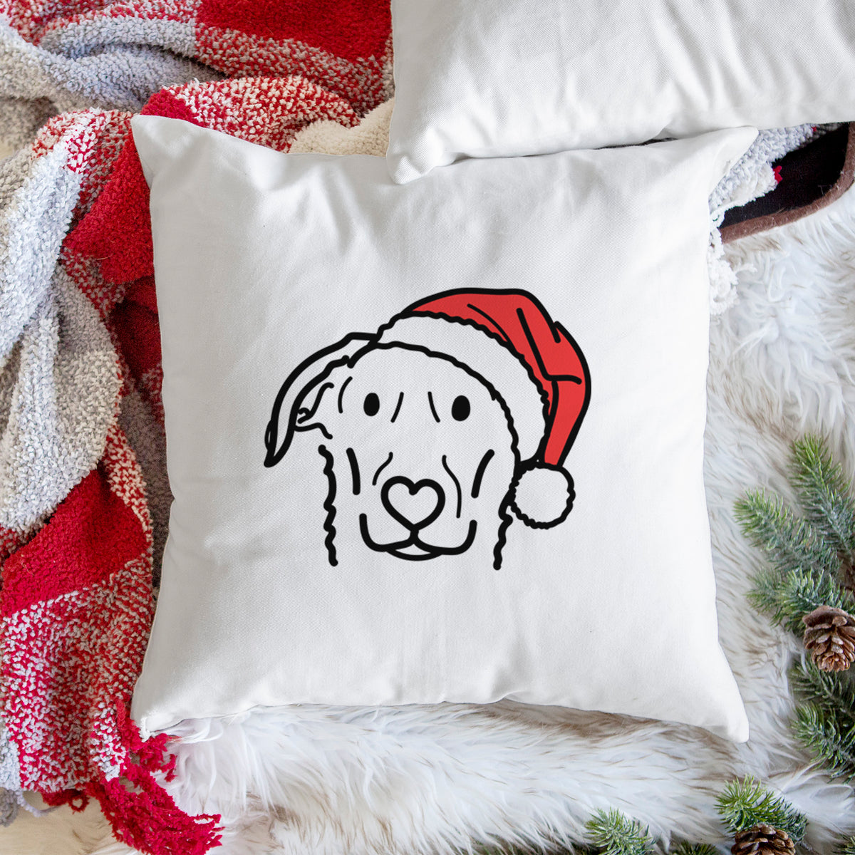 Love Always German Shepherd Mix - Morrison -  Throw Pillow Cover