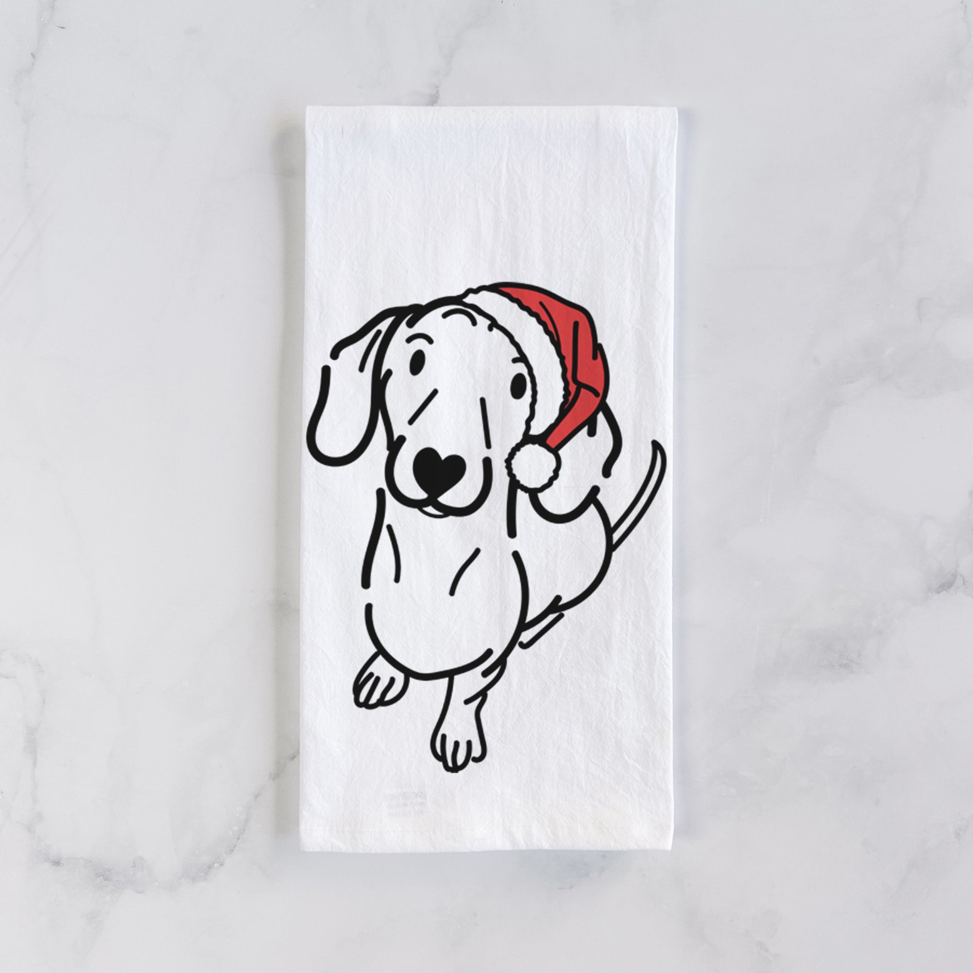 Jolly Dachshund - Moxie - Tea Towel