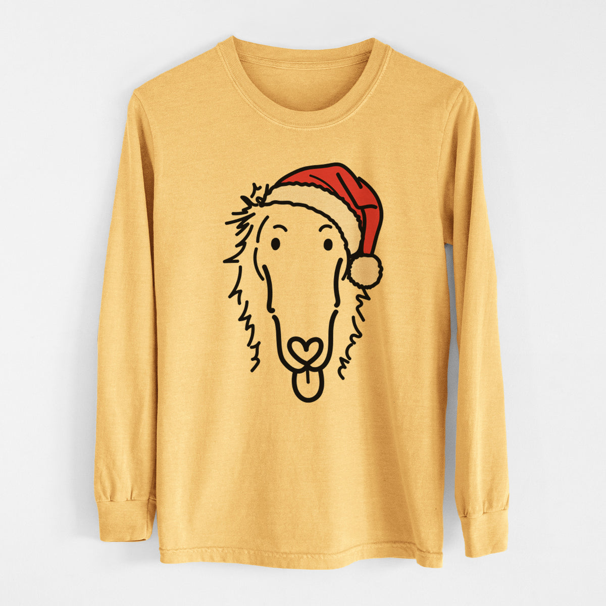 Jolly Borzoi - Opal - Heavyweight 100% Cotton Long Sleeve