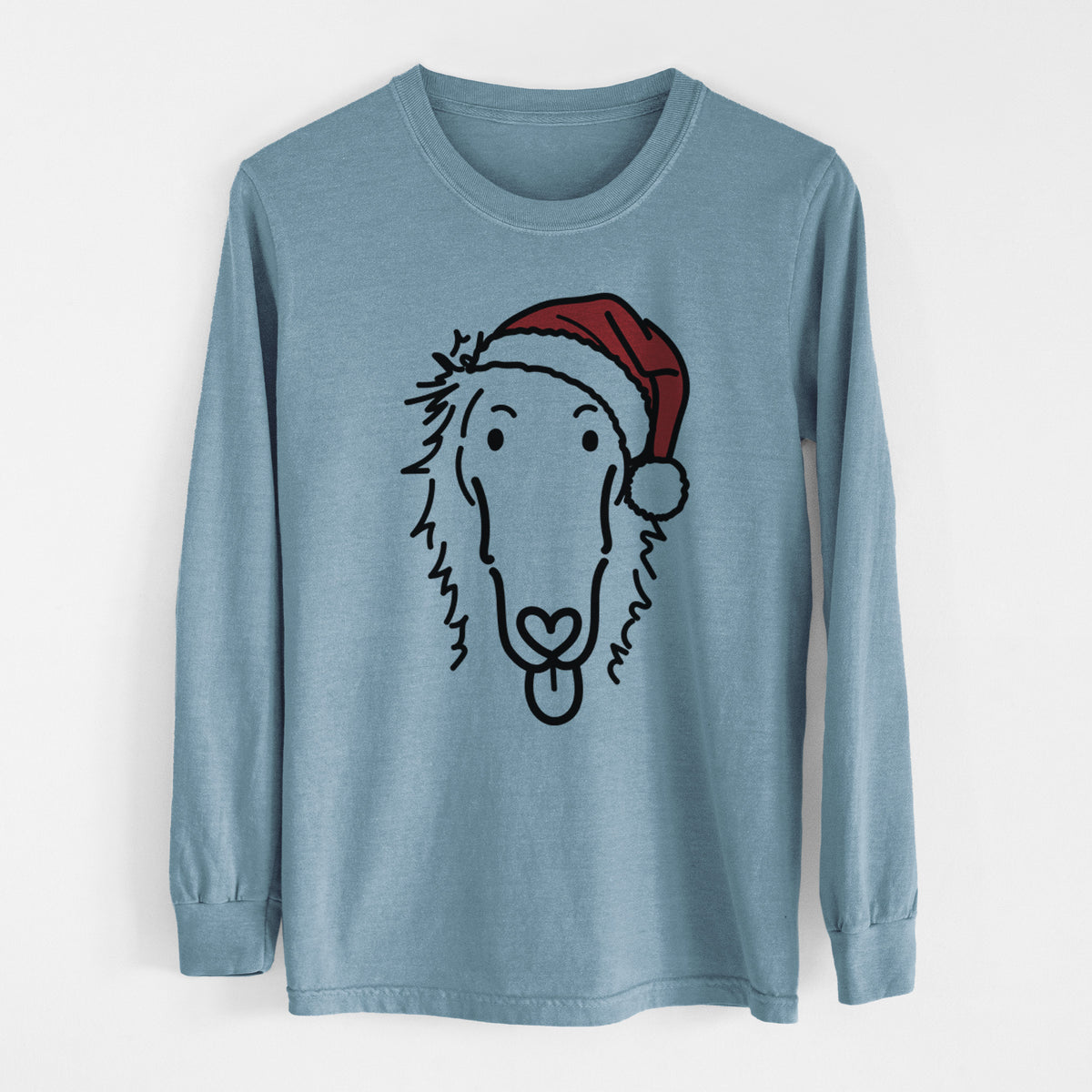 Jolly Borzoi - Opal - Heavyweight 100% Cotton Long Sleeve