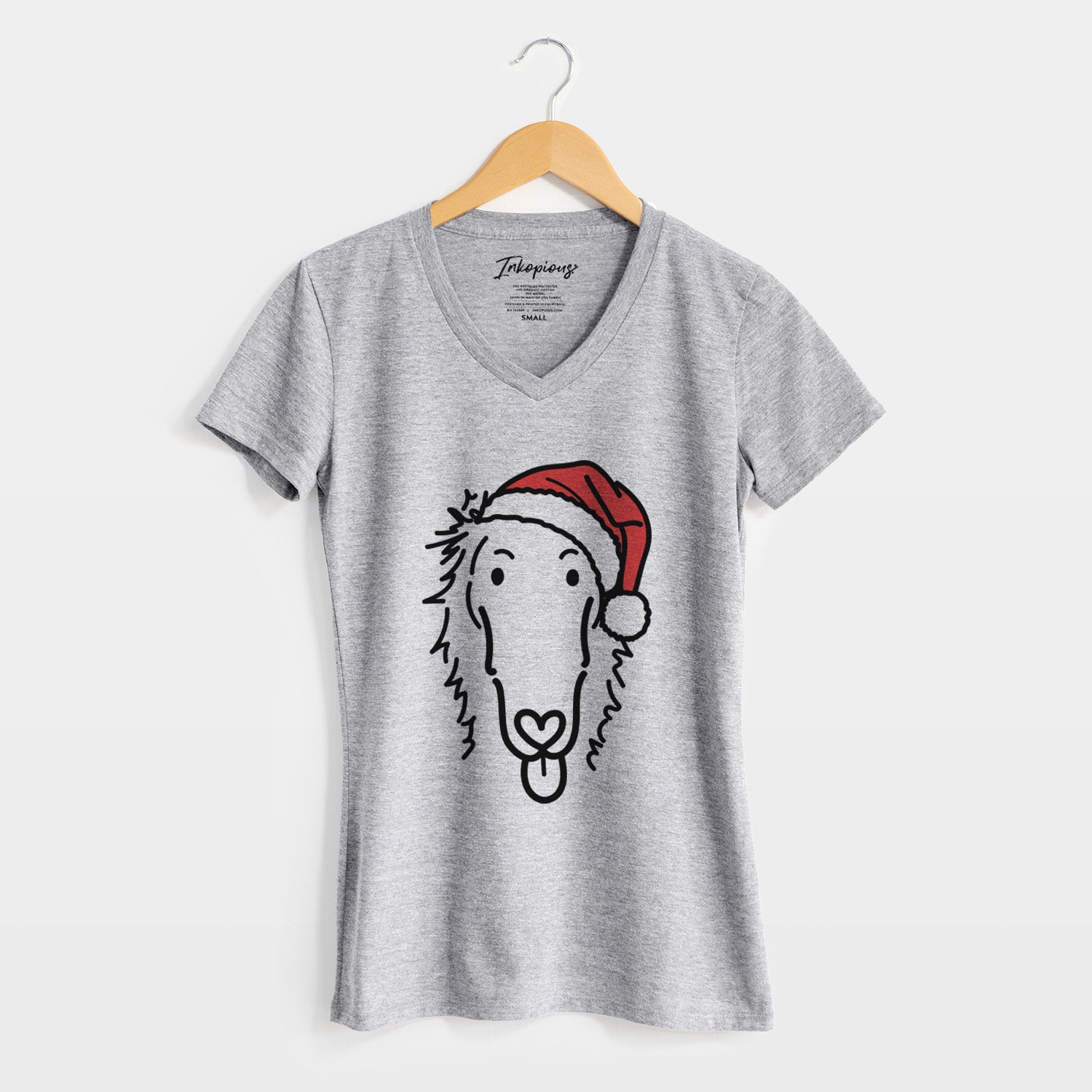 Jolly Borzoi - Opal - Women's Perfect V-neck Shirt