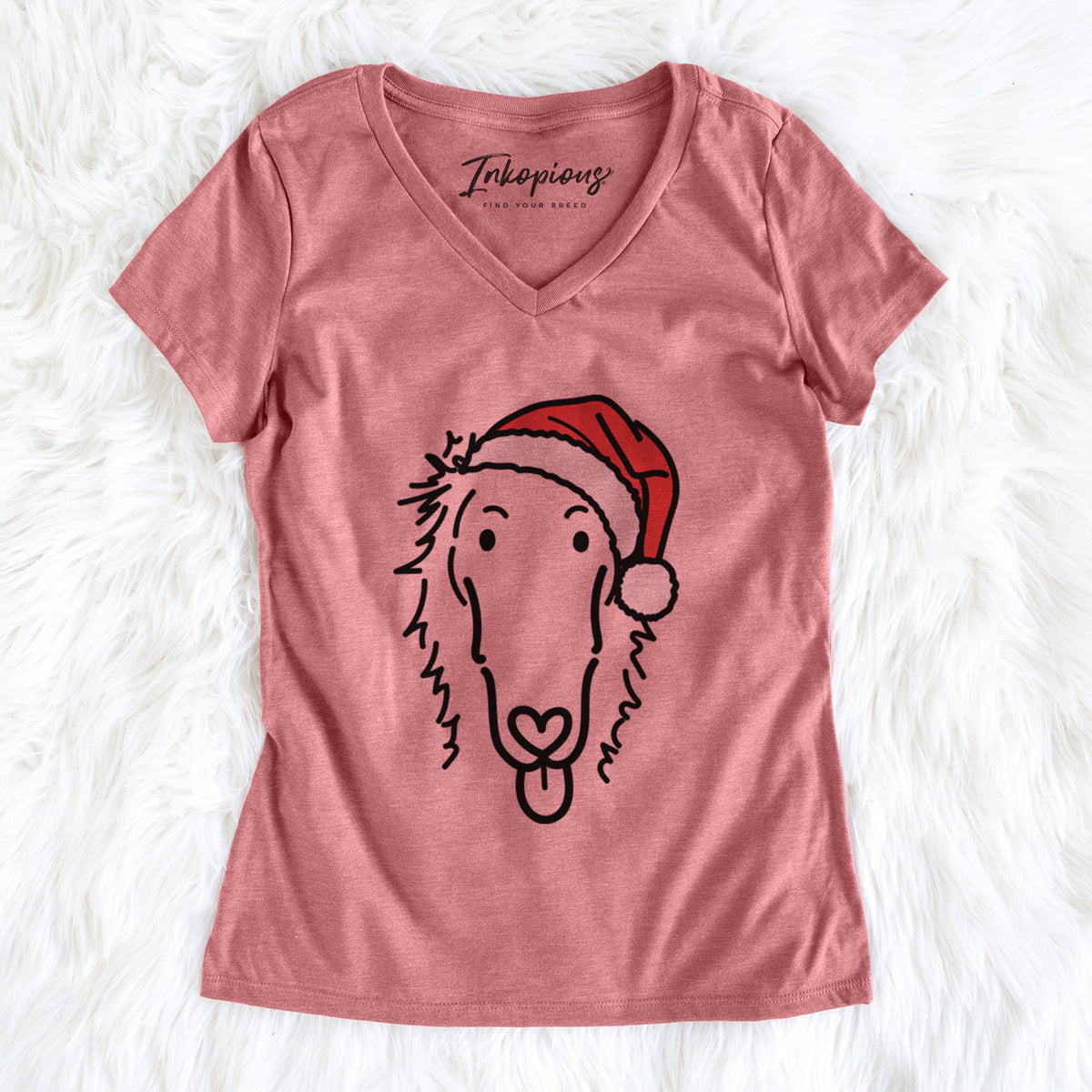 Jolly Borzoi - Opal - Women's Perfect V-neck Shirt