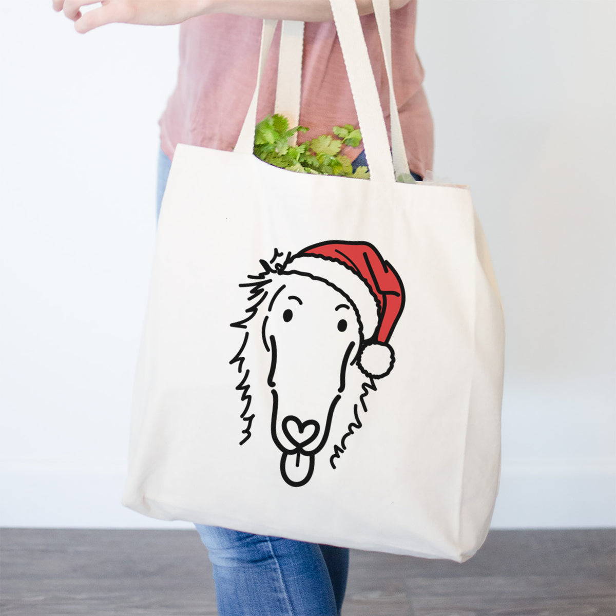 Jolly Borzoi - Opal - Tote Bag