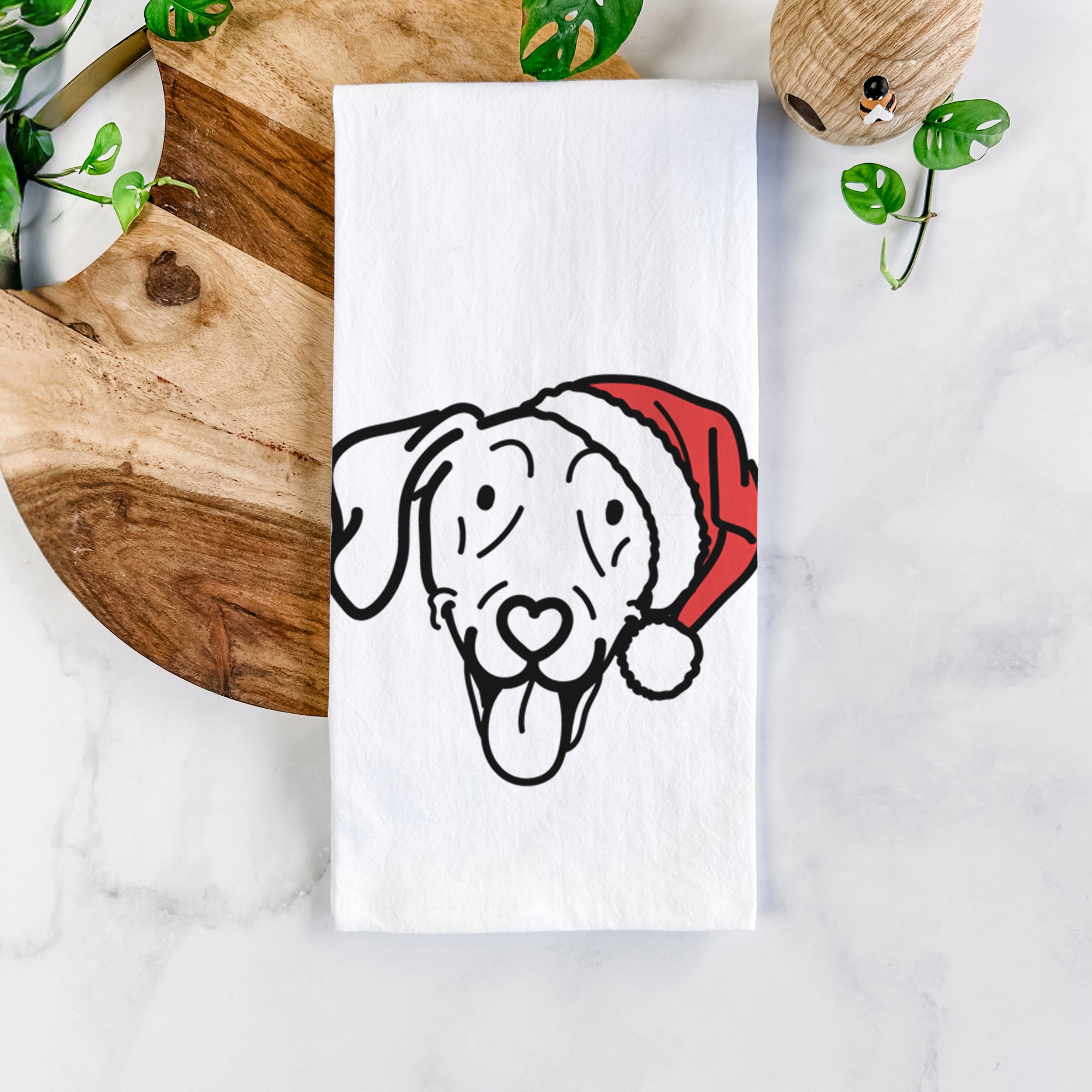 Jolly Weimaraner - Paco Lobo - Tea Towel