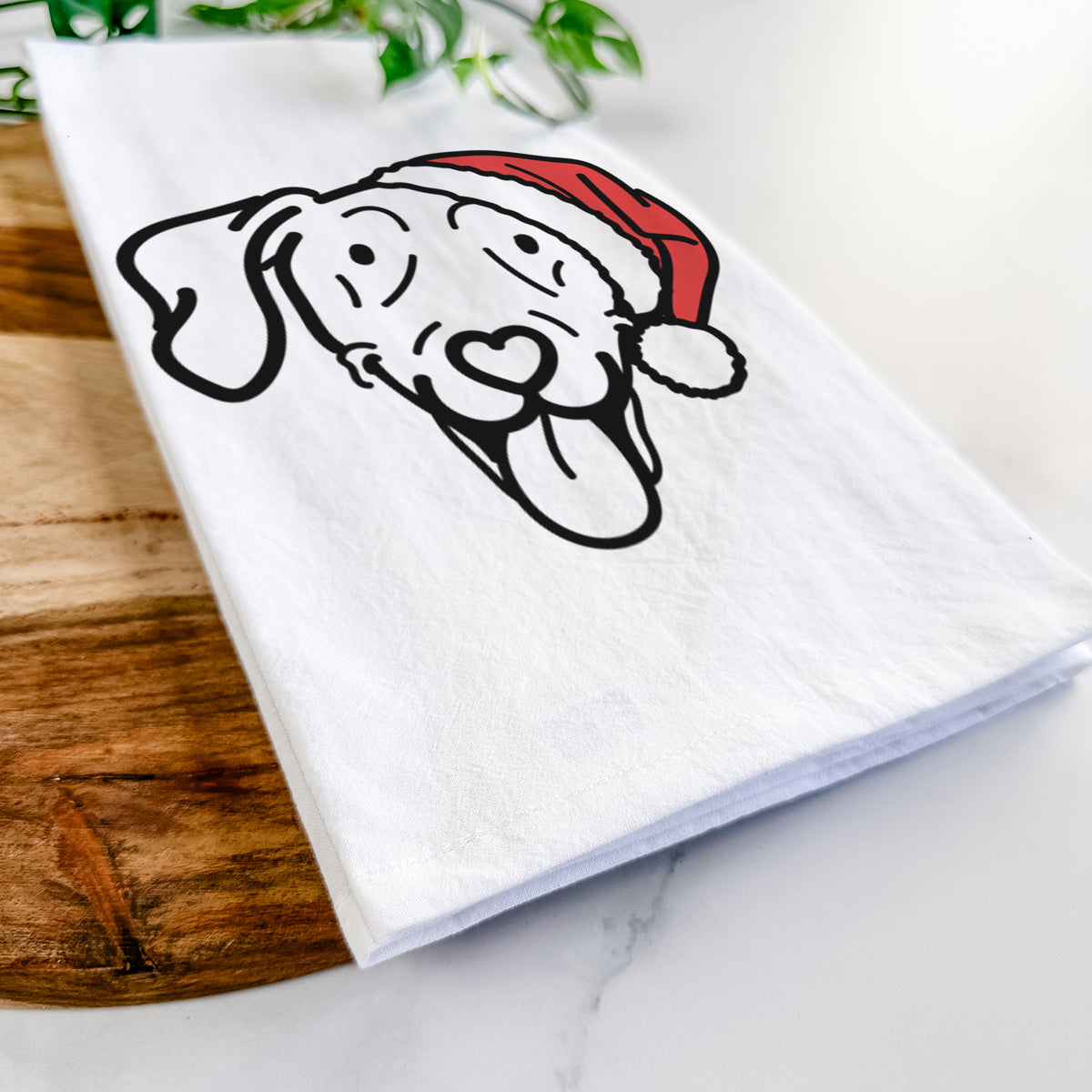 Jolly Weimaraner - Paco Lobo - Tea Towel