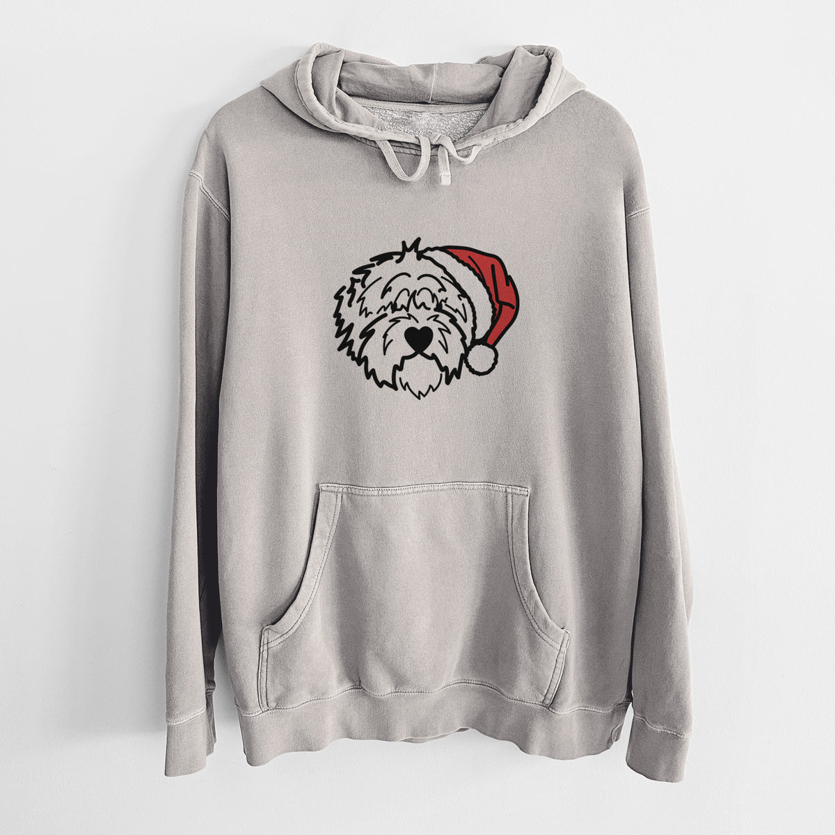Jolly Old English Sheepdog - Penny - Unisex Pigment Dyed Hoodie