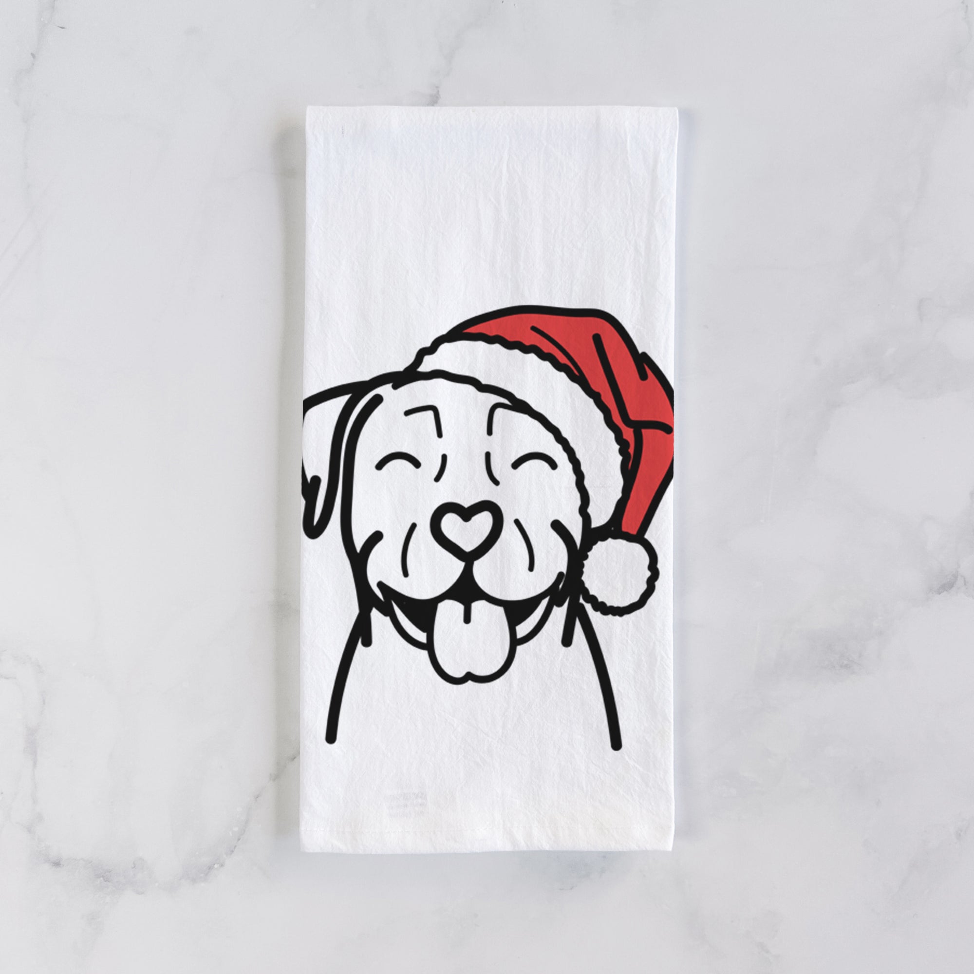 Jolly Pitbull - Tea Towel