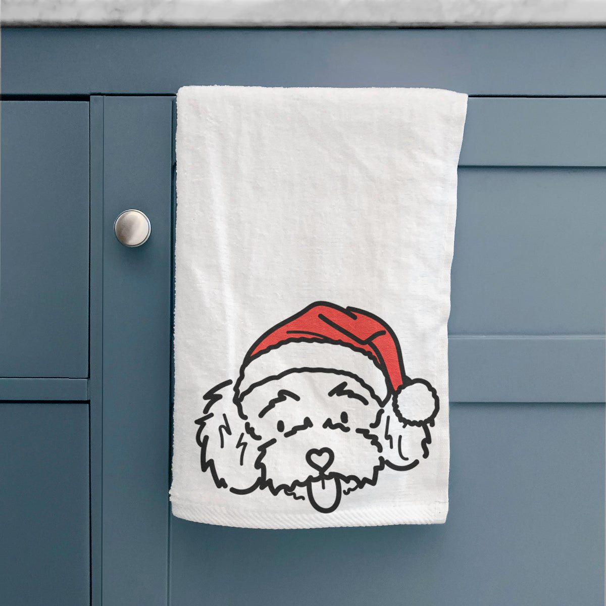 Jolly Toy Poodle - Ricci - Hand Towel