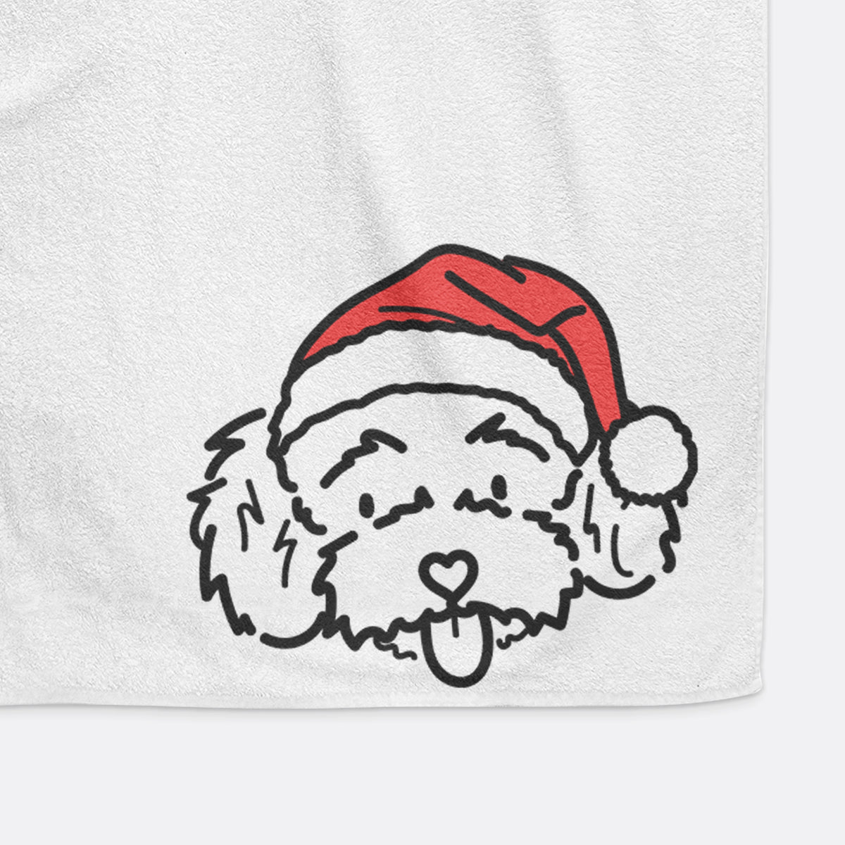 Jolly Toy Poodle - Ricci - Hand Towel