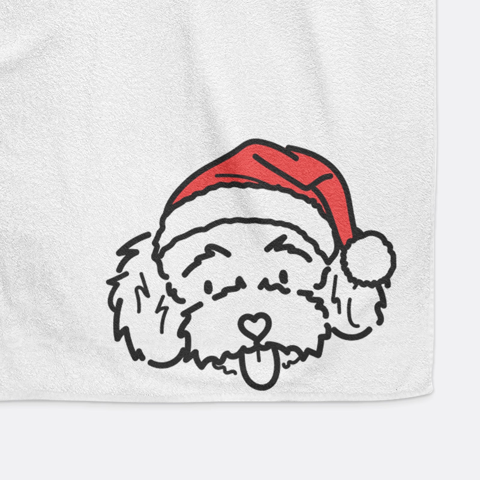 Jolly Toy Poodle - Ricci - Hand Towel