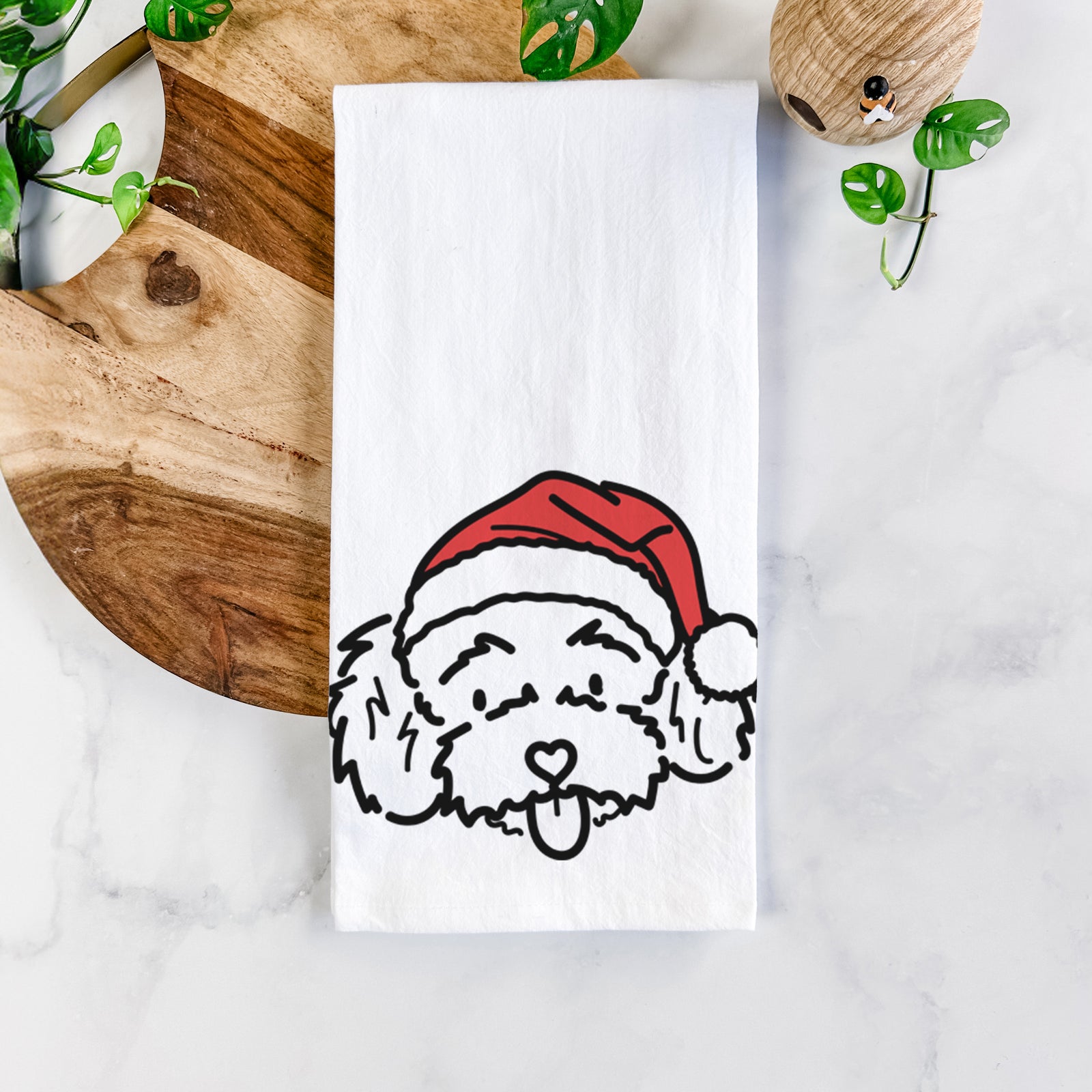 Jolly Toy Poodle - Ricci - Tea Towel