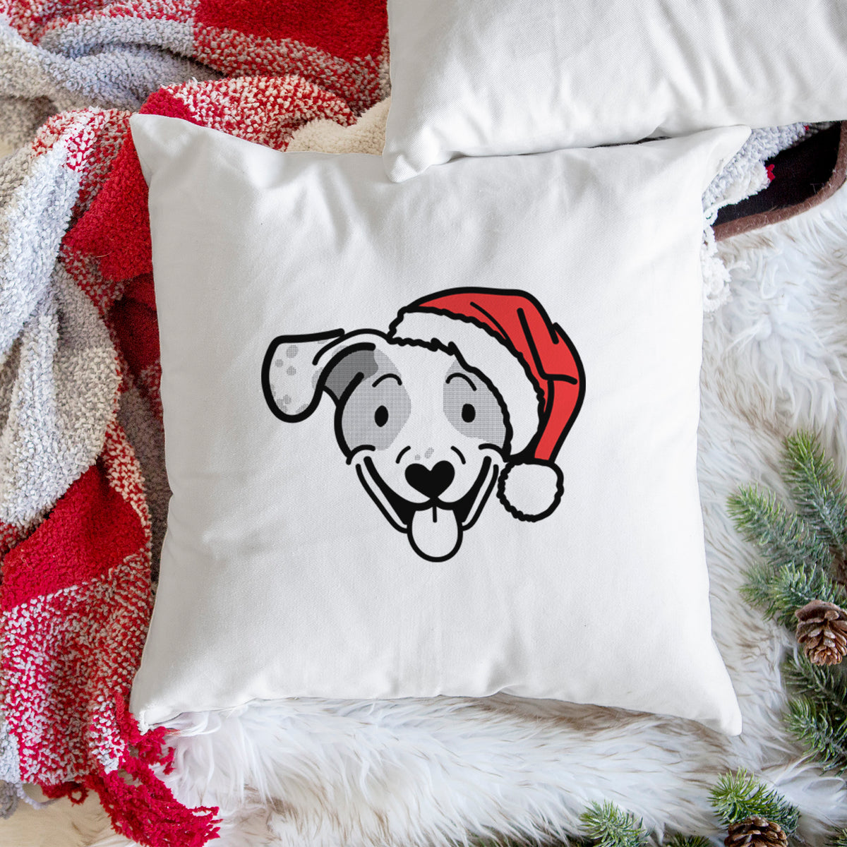 Love Always Beagle Mix - Roland -  Throw Pillow Cover