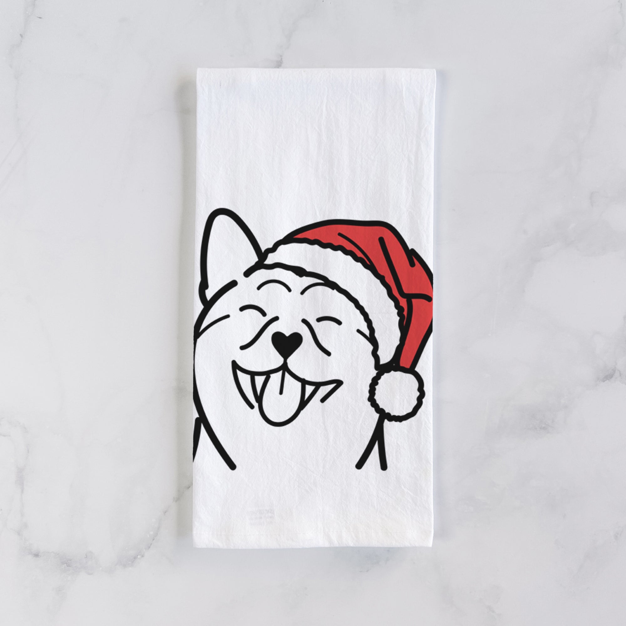 Jolly Shiba Inu - Tea Towel