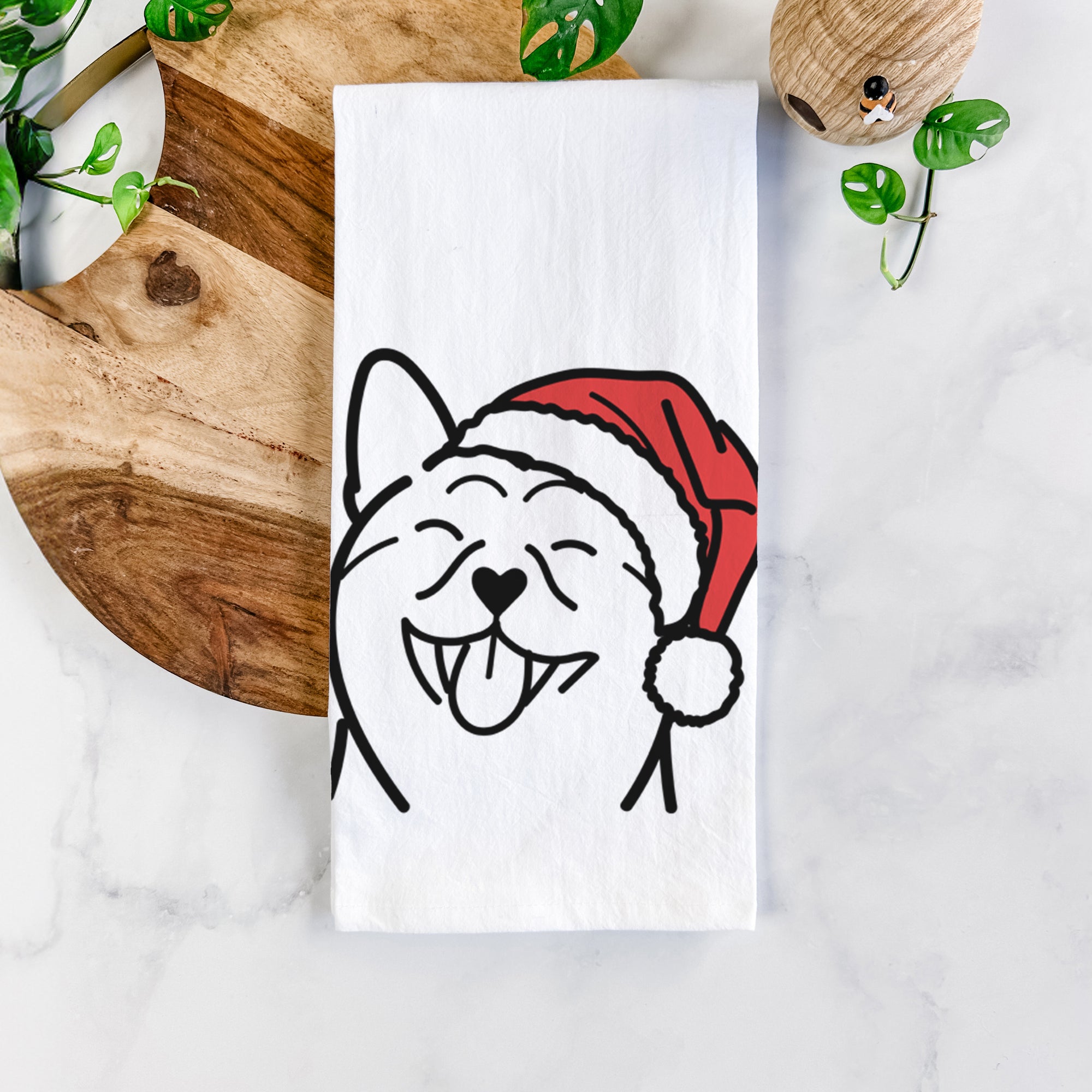 Jolly Shiba Inu - Tea Towel