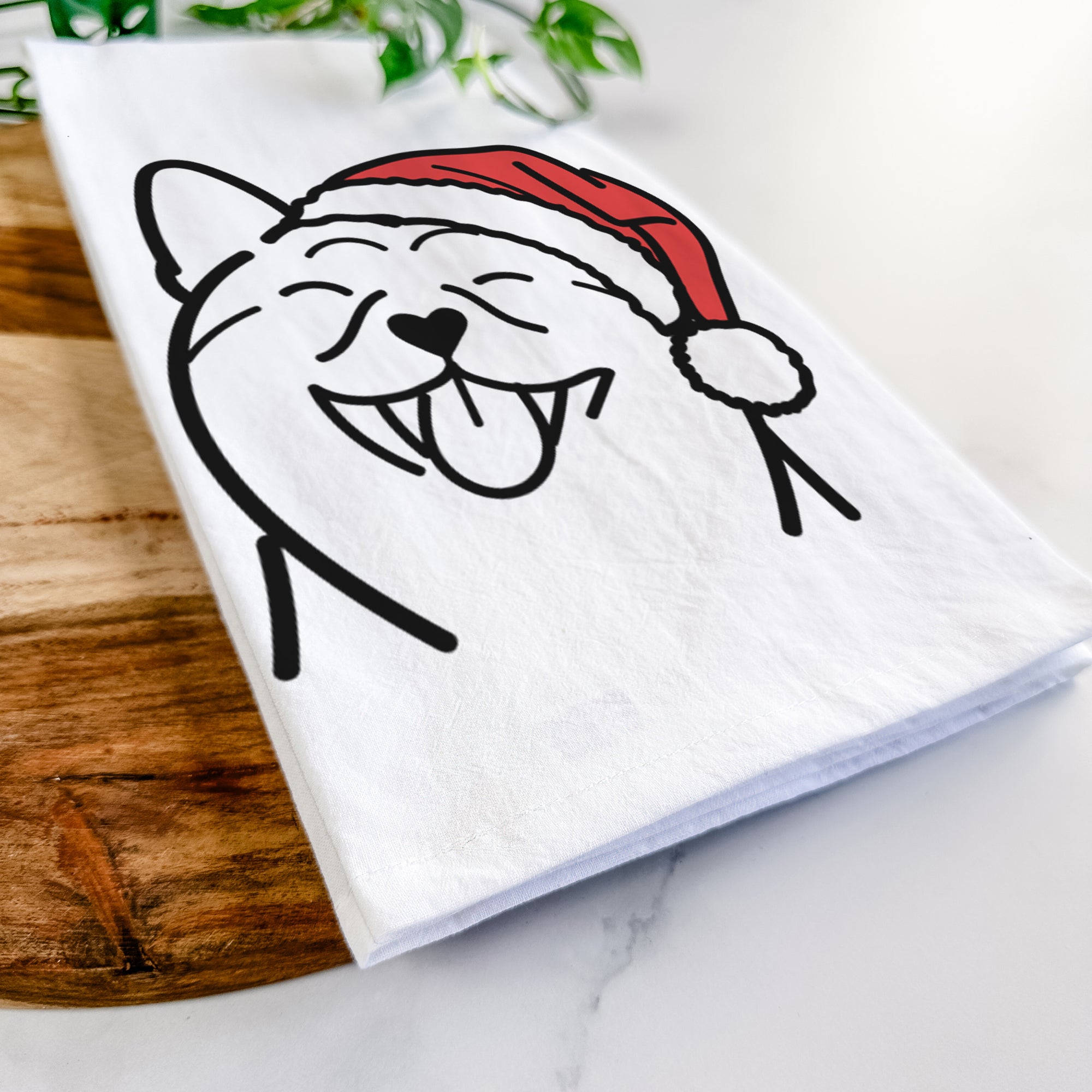 Jolly Shiba Inu - Tea Towel