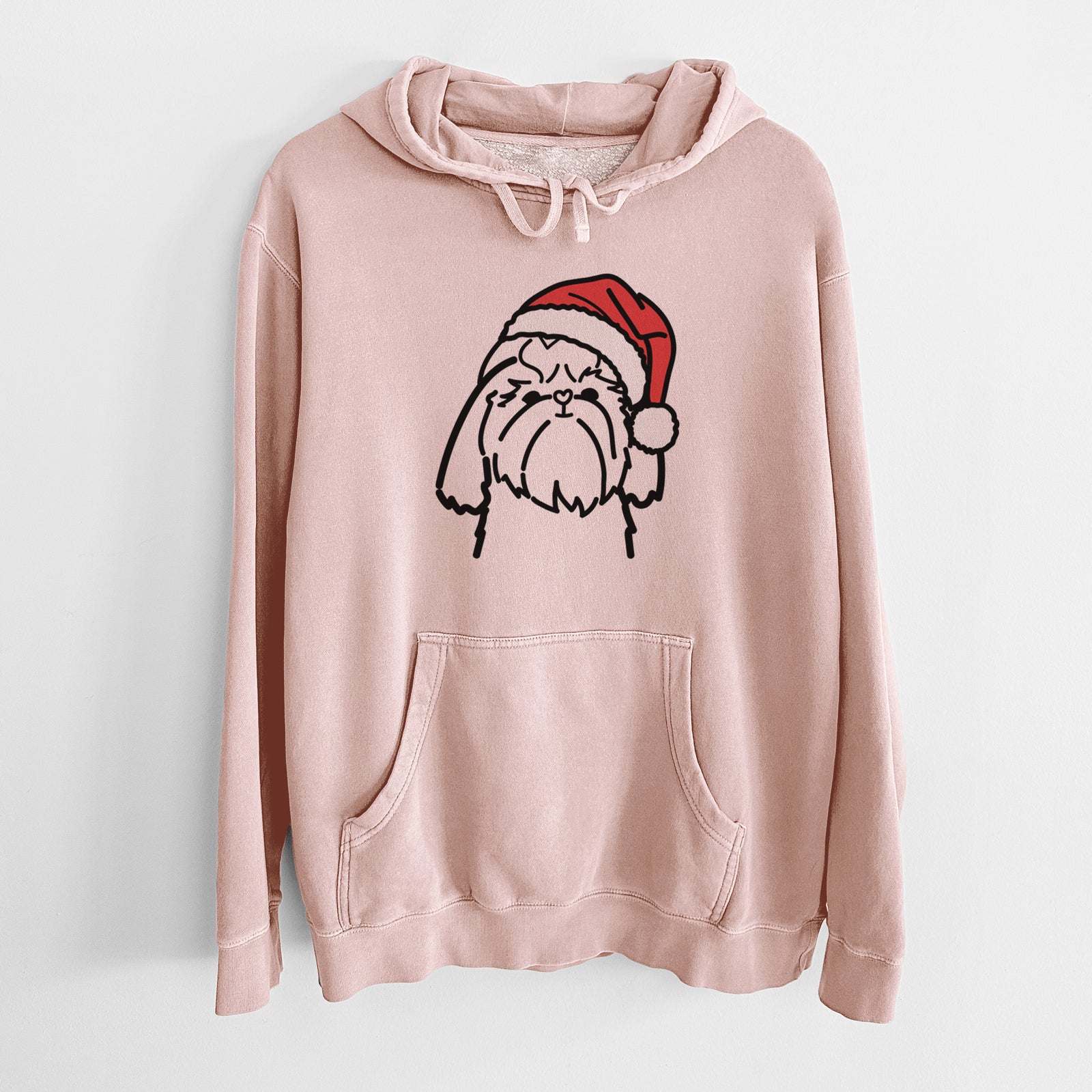 Jolly Shih Tzu - Unisex Pigment Dyed Hoodie