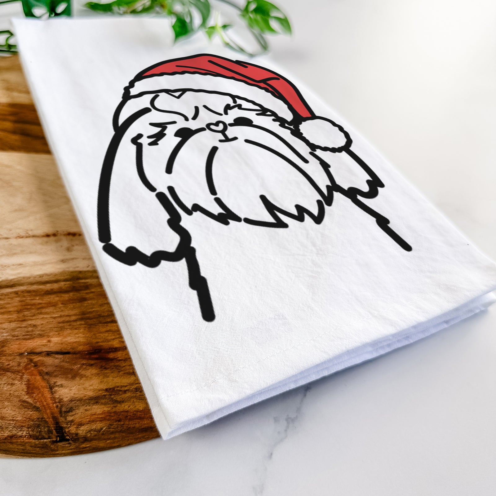 Jolly Shih Tzu - Tea Towel