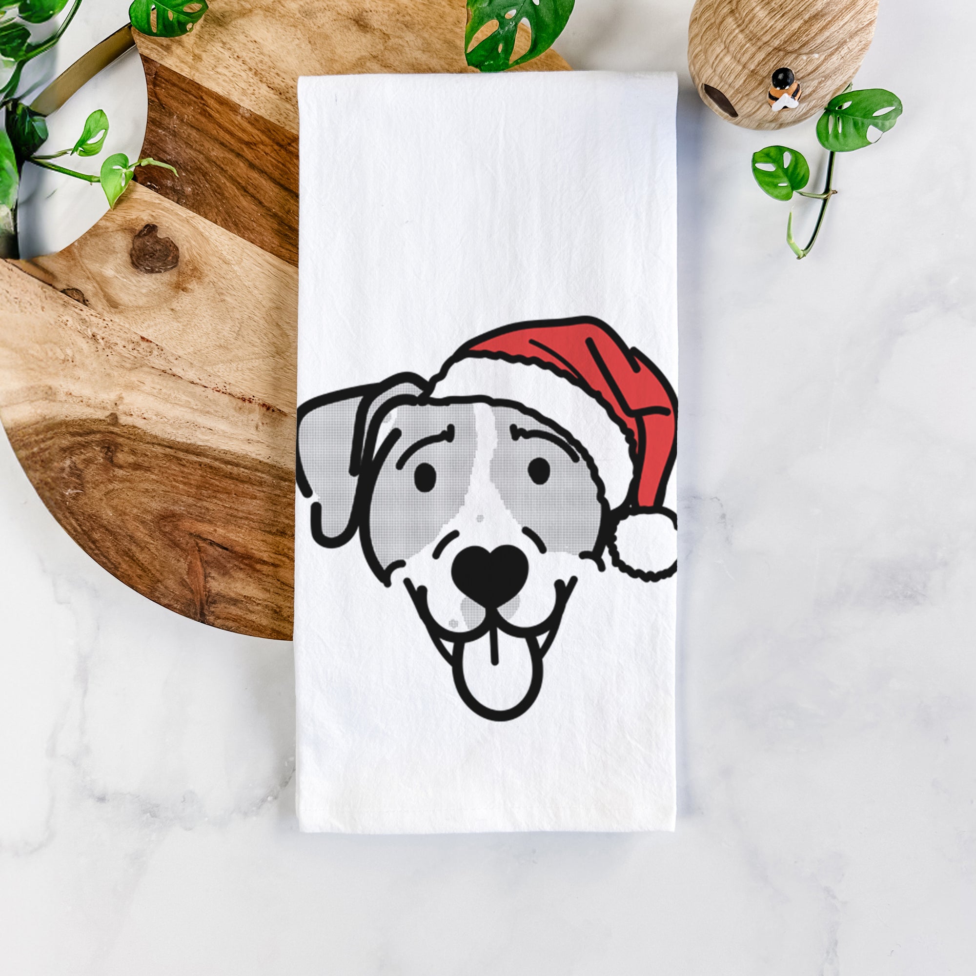 Jolly Bluetick Coonhound - Shiva - Tea Towel