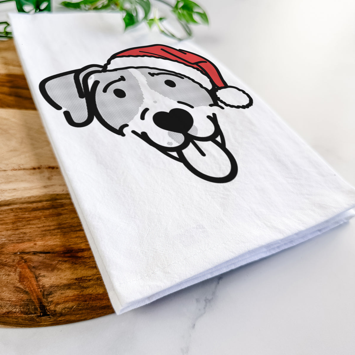 Jolly Bluetick Coonhound - Shiva - Tea Towel