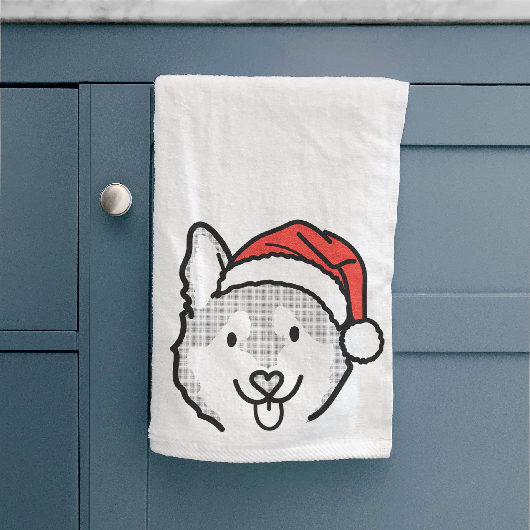 Jolly Alaskan Klee Kai - Sitka - Decorative Hand Towel