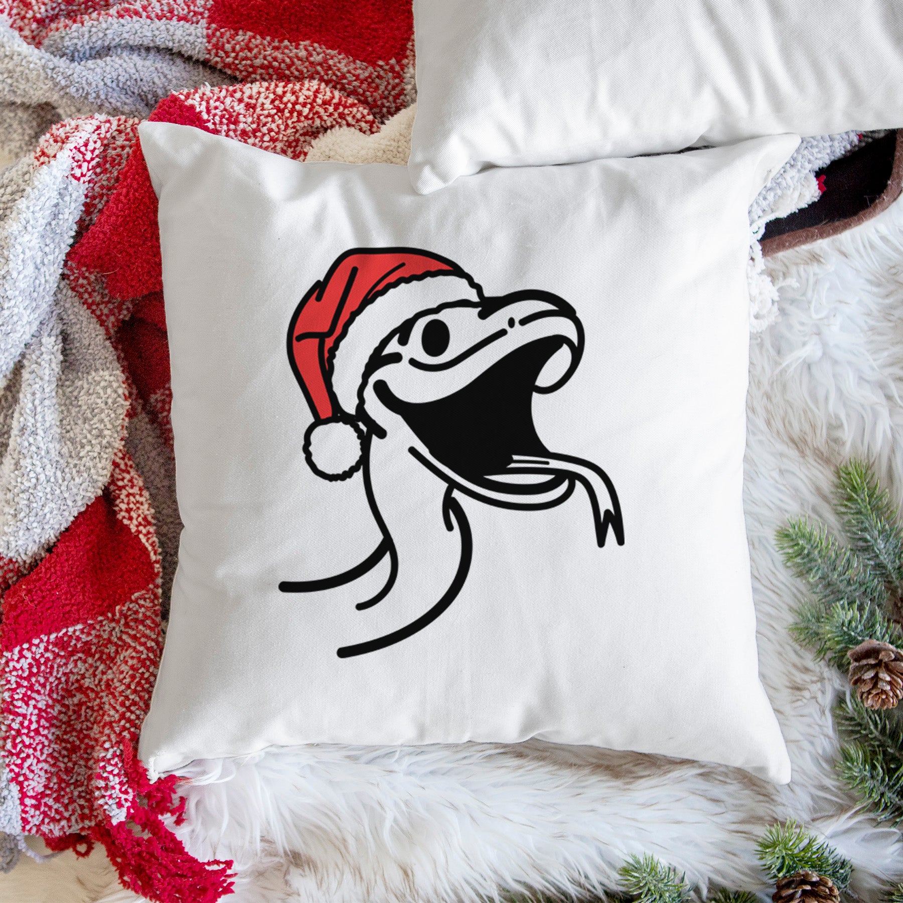 Love Always Snake - Spike -  Throw Pillow Cover