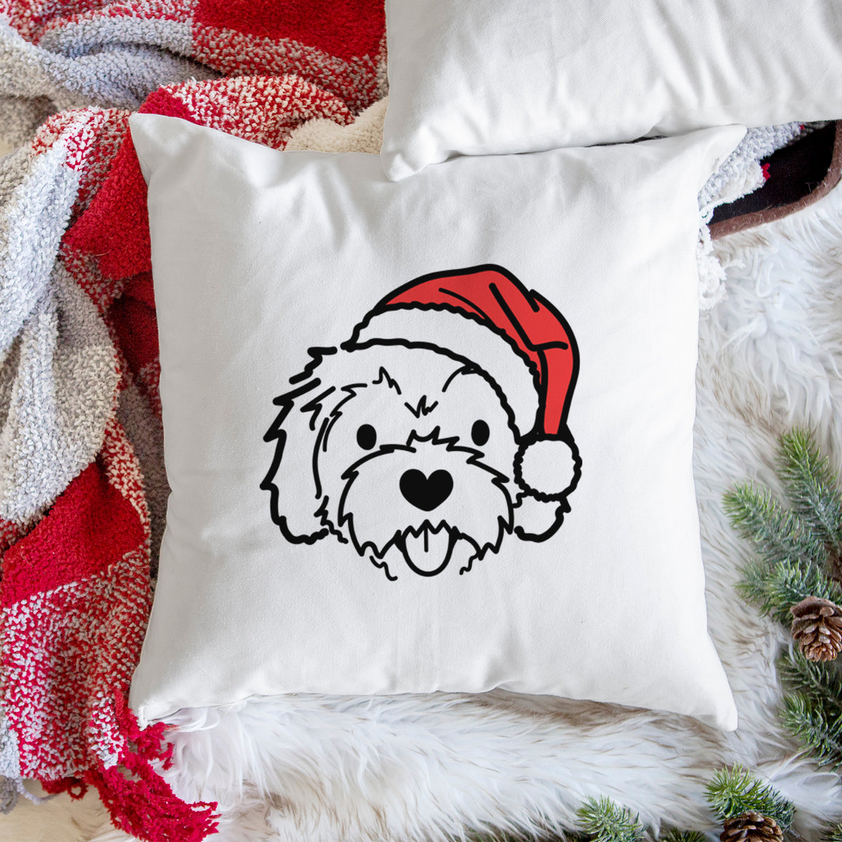 Love Always Cockapoo - Sprinkles -  Throw Pillow Cover