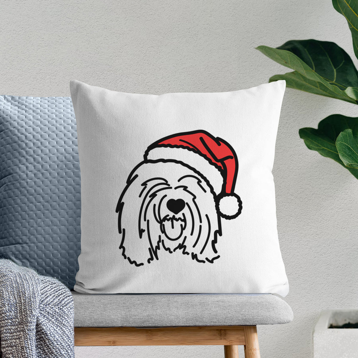 Love Always Tibetan Mastiff - Stan -  Throw Pillow Cover