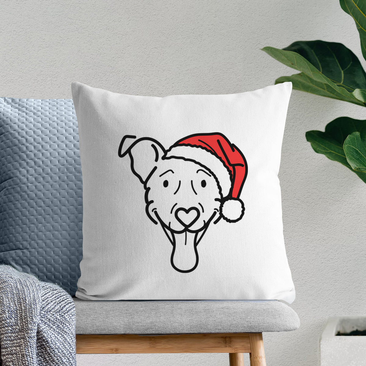 Love Always Vizsla Mix - Tegan -  Throw Pillow Cover