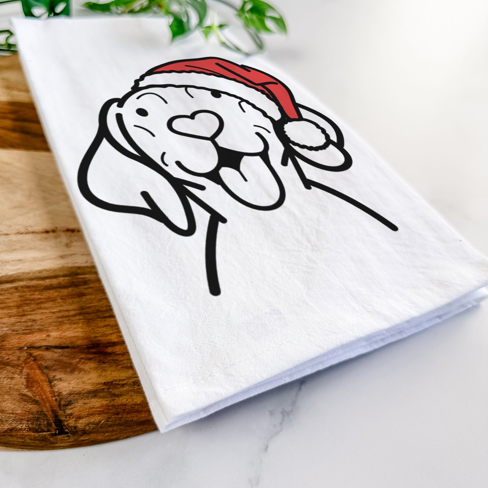 Jolly Vizsla - Tea Towel