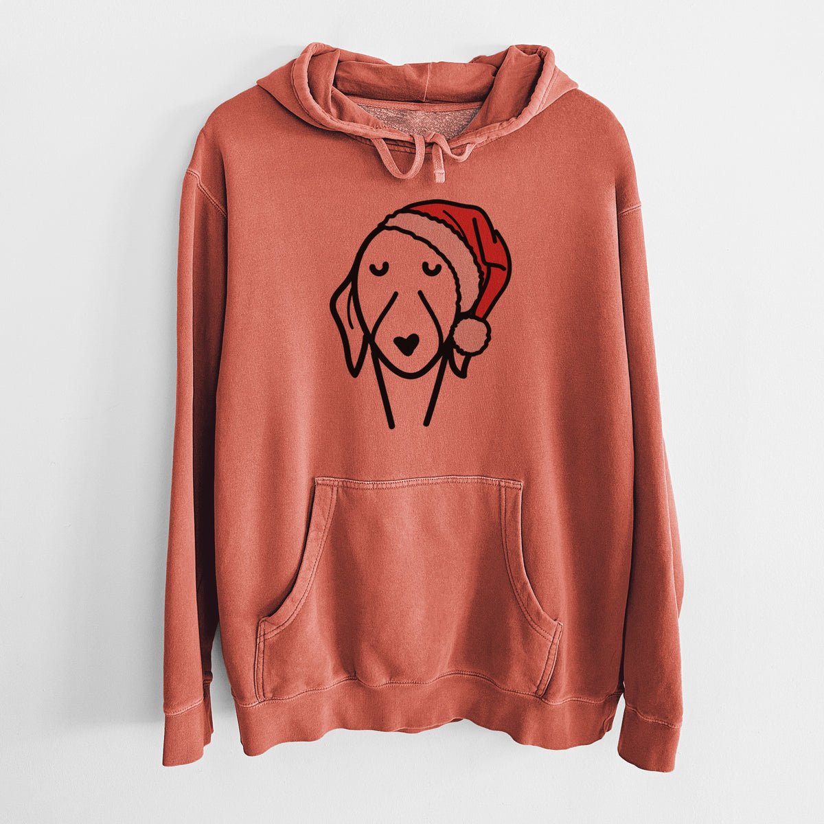 Jolly Whippet - Unisex Pigment Dyed Hoodie