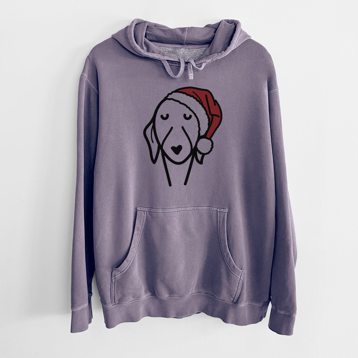 Jolly Whippet - Unisex Pigment Dyed Hoodie