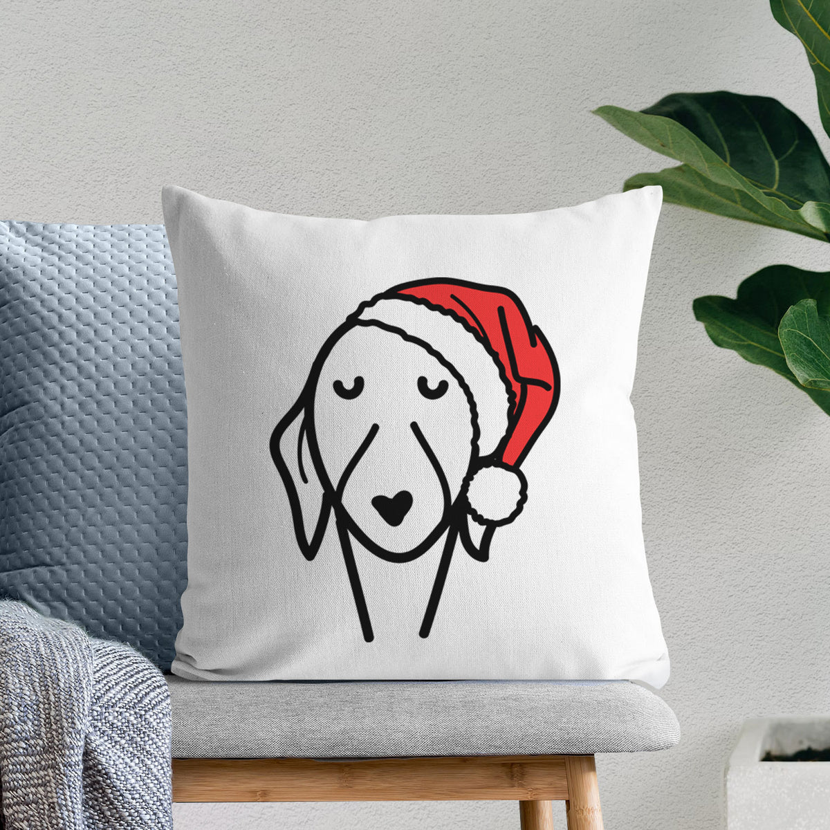 Love Always Whippet - Throw Pillow Cover