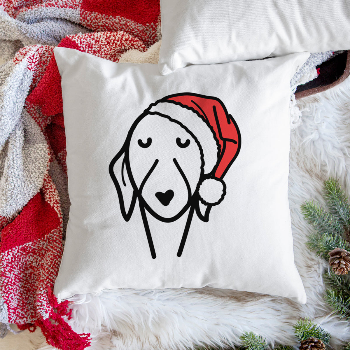 Love Always Whippet - Throw Pillow Cover