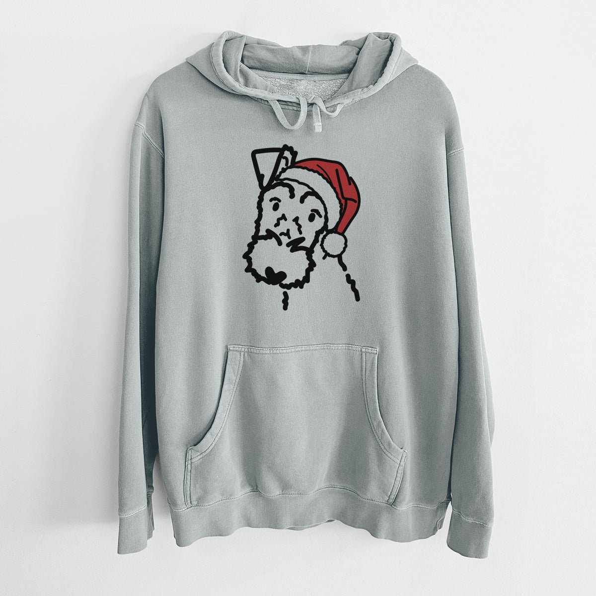 Jolly Wire Fox Terrier - Unisex Pigment Dyed Hoodie