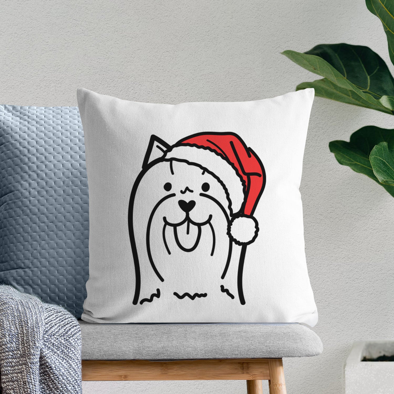 Love Always Yorkshire Terrier - Throw Pillow Cover