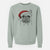 Santa Acelynn the French Bulldog - Unisex Pigment Dyed Crew Sweatshirt